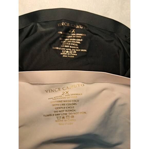 VINCE CAMUTO Full Figure Lounge Bra Removable Pads Pink Black $68 Size 2X NWT - Picture 3 of 9